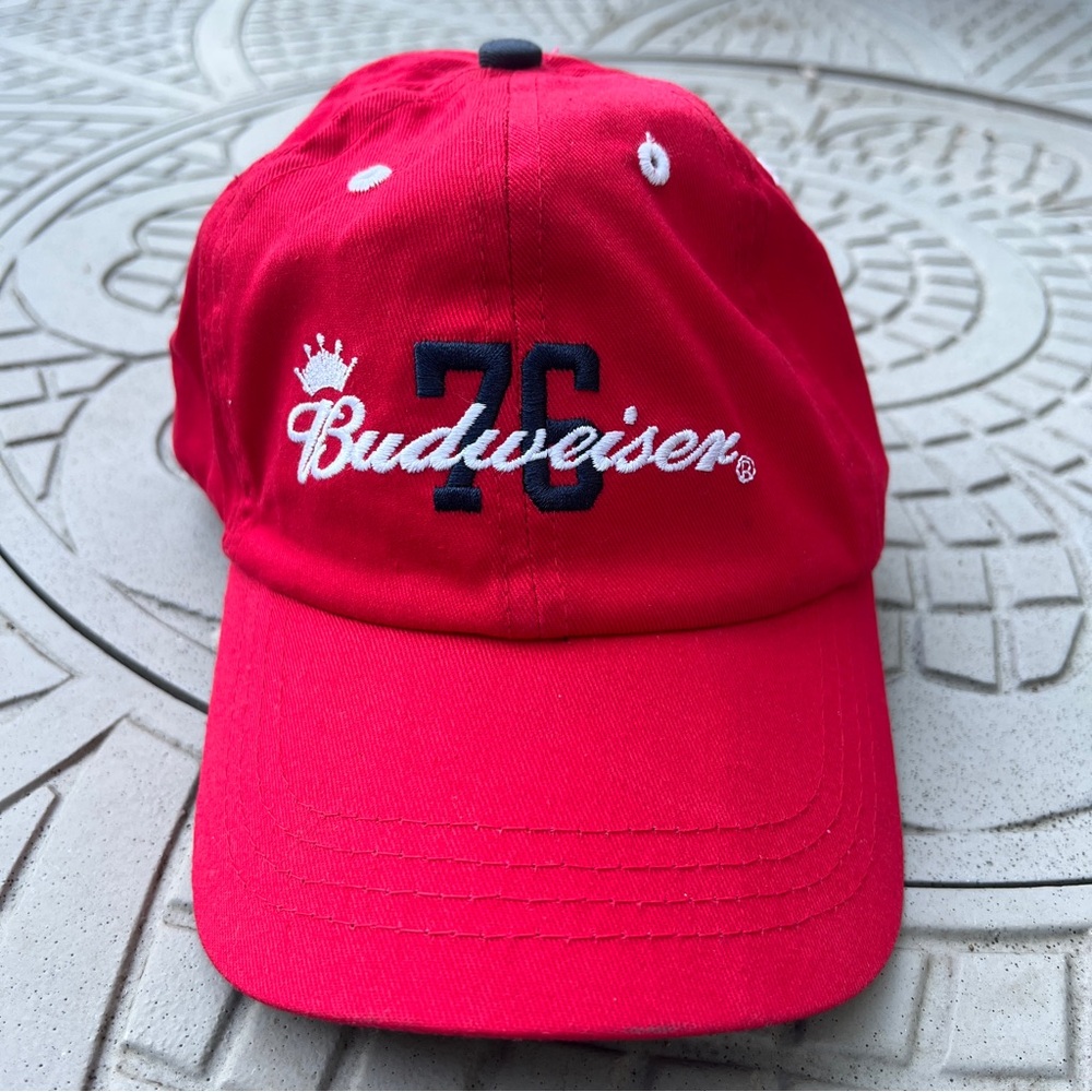 Budweiser Red Cap with 76 Logo
